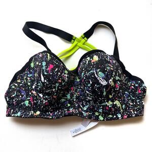 Victoria’s Secret Sport Colorful Splatter Print Women's Bra 34B